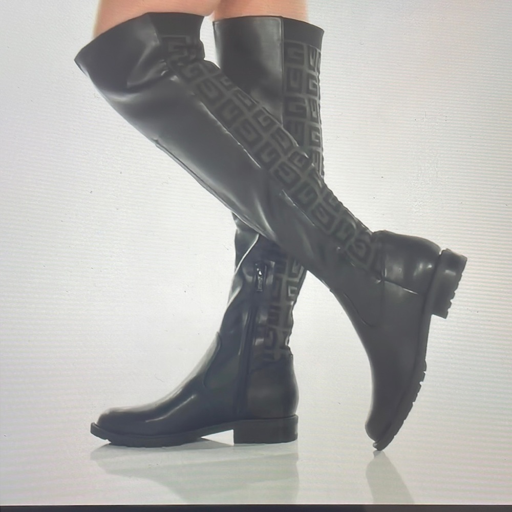 NWT Guess Remone over the knee boots black